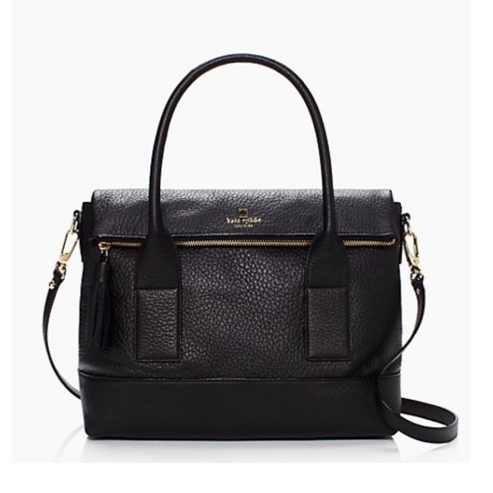 Kate Spade Southport Avenue Convertible Carmen purse work bag crossbody / handle